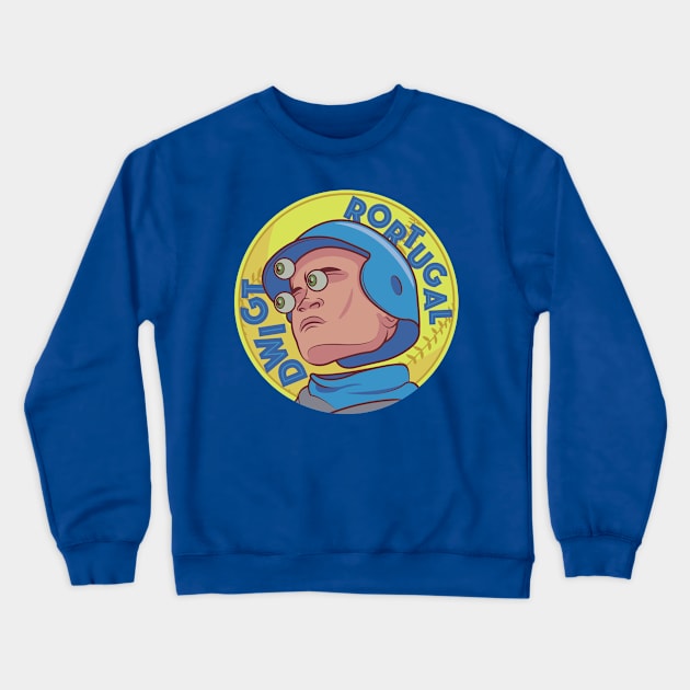 Dwigt Rortugal Crewneck Sweatshirt by Far Out Junk